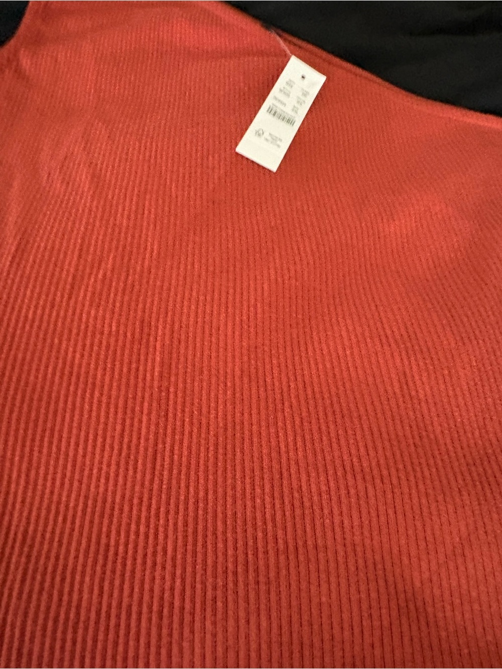 J. Crew Men's Ribbed Crewneck Sweater in Rust